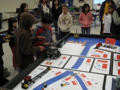 2007 FLL Scrimmage Preparing for the next mission...