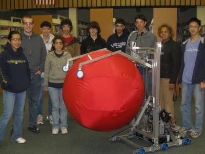 2008 Ship Date Robot The robot is complete!