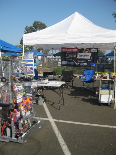 Our Team's Booth at the Event